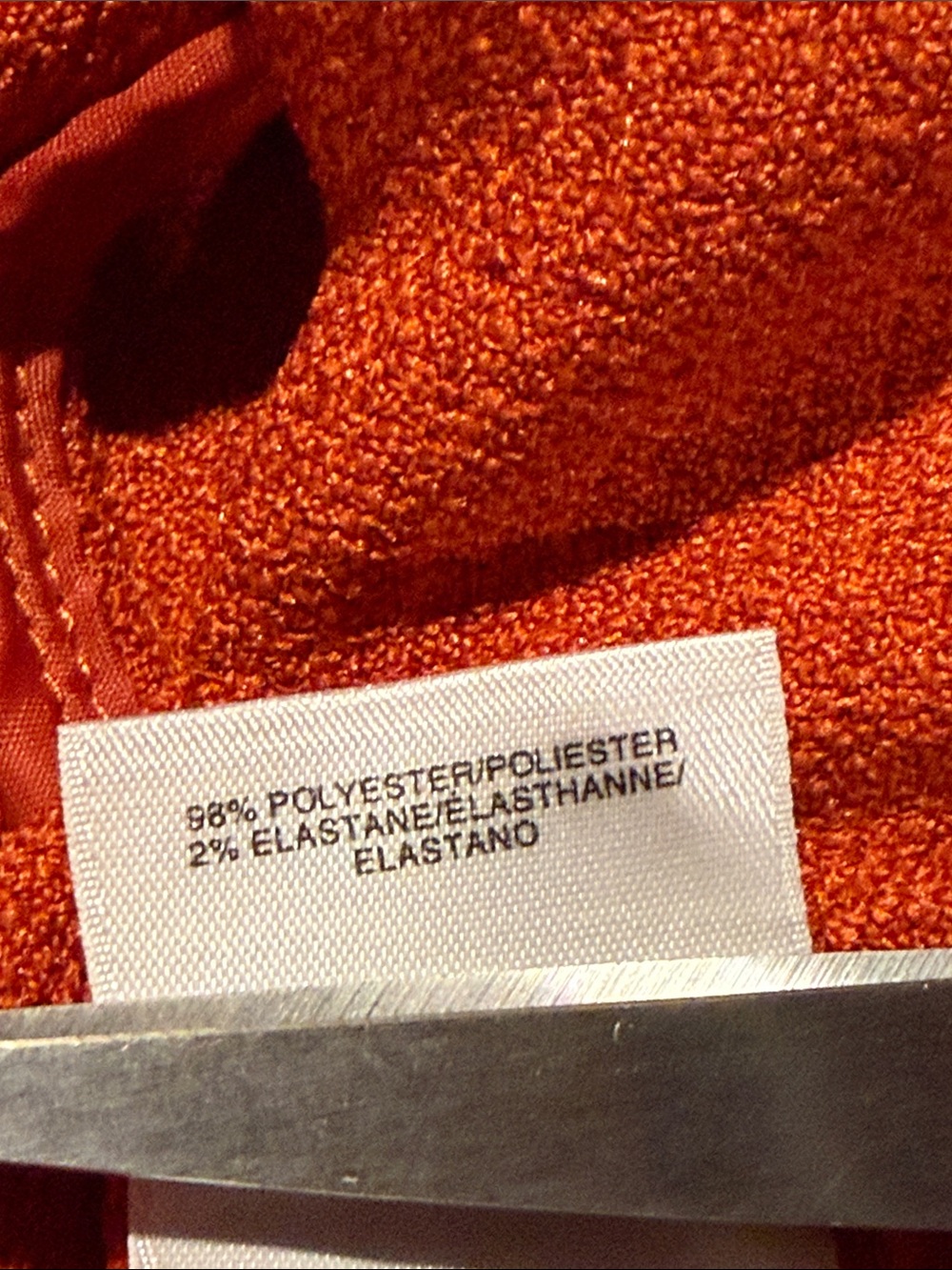 Kasper Open-Front Rust Blazer - Picture 5 of 5